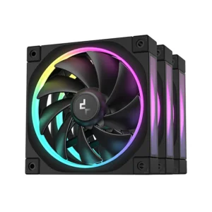 DEEPCOOL FL12 RGB Fans (3-Pack) – 120mm, ADD-RGB, PWM, High-Performance Cooling
