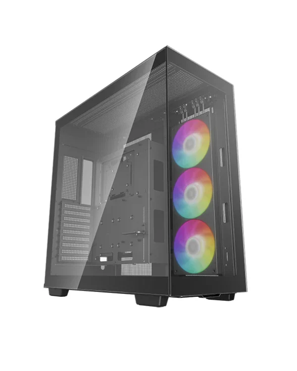 DEEPCOOL CH780 Black PC Case – Full-Tower Gaming Case with RGB Support