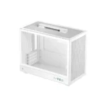 DEEPCOOL CH160 Plus White Micro-ATX PC Case – Compact Gaming Chassis