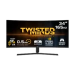 Twisted Minds TM34WQHD165VA 34" WQHD 165Hz 0.5ms Curved Gaming Monitor with HDMI 2.1 - Black