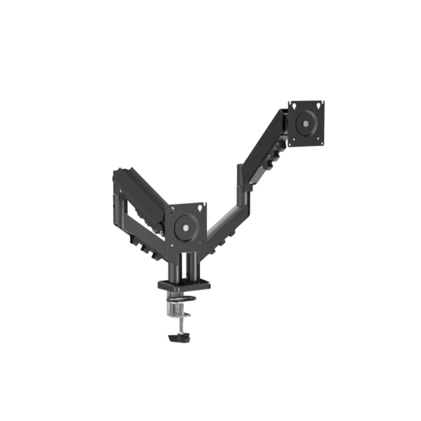 GAMEON GO-5550 Dual Mechanical Spring Monitor Arm – Adjustable Dual Stand for Gaming & Office