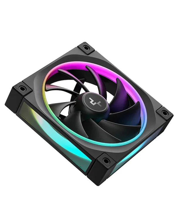 DEEPCOOL FL12 RGB Fans (3-Pack) – 120mm, ADD-RGB, PWM, High-Performance Cooling - Image 4
