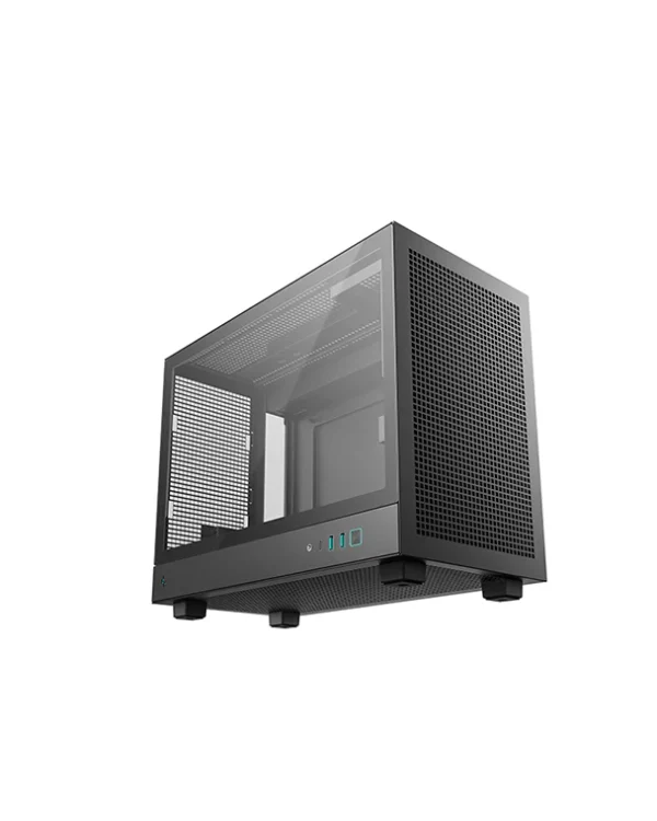 DEEPCOOL CH160 Plus Black Micro-ATX PC Case – Compact Gaming Chassis - Image 2