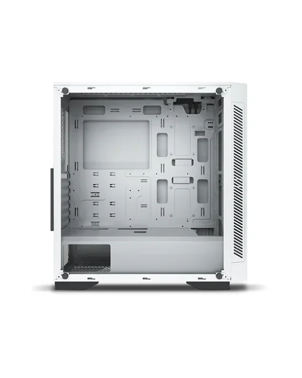 DEEPCOOL MATREXX 55 V3 White ATX Mid-Tower PC Case – 3× Pre-Installed RGB Fans, Tempered Glass - Image 3