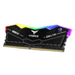 T-FORCE DELTA RGB Black DDR5 32GB (16GBx2) 6000MHz CL38 Gaming Memory Kit