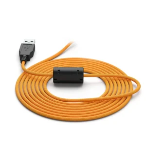 Glorious Ascended Cable – Gold | Premium Braided Mechanical Keyboard Cable