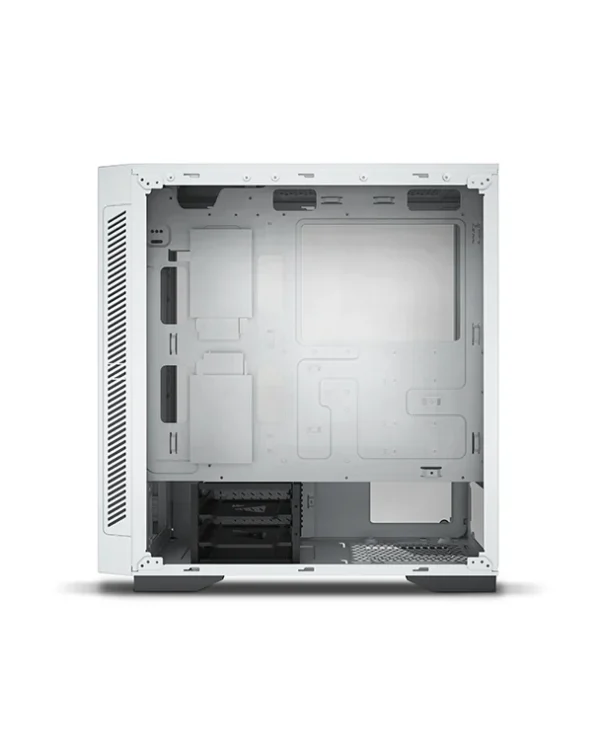 DEEPCOOL MATREXX 55 V3 White ATX Mid-Tower PC Case – 3× Pre-Installed RGB Fans, Tempered Glass - Image 4