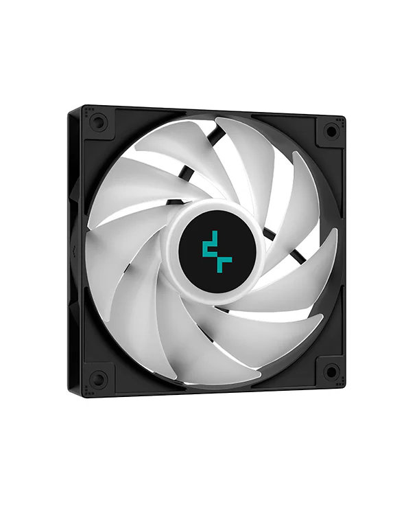 DEEPCOOL AG400 BK ARGB V2 CPU Air Cooler – Black Edition with 4 Heat Pipes & ARGB Lighting - Image 4