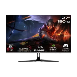 GAMEON GOPS27180VA 27" FHD Gaming Monitor – 180Hz, 0.5ms, Fast VA Panel, HDMI 2.0, Adaptive Sync & G-Sync Compatible