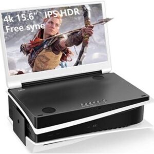 G-Story 15.6" 4K Portable Gaming Monitor | IPS | 60Hz | Integrated Design for PS5