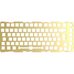 Glorious GMMK Pro 75% Mechanical Keyboard – Brass Switch Plate | Hot-Swappable Compact Gaming Keyboard