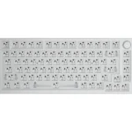 Glorious GMMK Pro 75% Barebone Mechanical Keyboard – White | Hot-Swappable Compact Gaming Keyboard