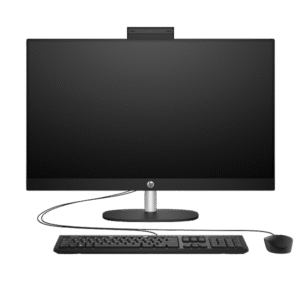 HP AIO 27-CR0086NH 27" All-in-One PC | Intel Core i7-1355U | 8GB RAM | 512GB SSD | FHD Non-Touch | DOS | Jet Black | English Keyboard