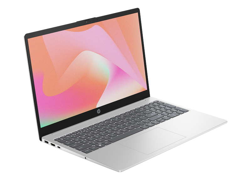 HP 15-FD0531nia 15.6" Laptop | Intel Core i3-1315U | 4GB RAM | 256GB SSD | UHD Graphics | FHD Display | Backlit Keyboard | DOS | Natural Silver | English