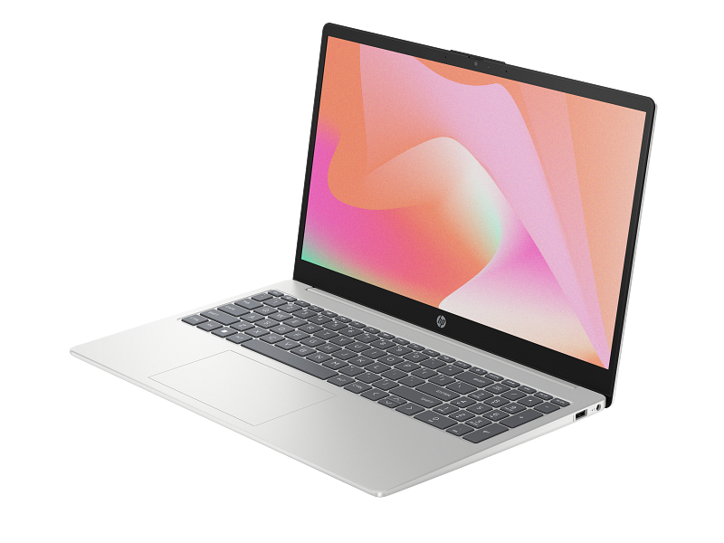 HP 15-FD0531nia 15.6" Laptop | Intel Core i3-1315U | 4GB RAM | 256GB SSD | UHD Graphics | FHD Display | Backlit Keyboard | DOS | Natural Silver | English - Image 3