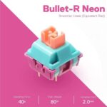 Redragon BULLET-R Mechanical Switch – 24-Pack High-Performance Keyboard Switches
