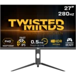 Twisted Minds 27 inch FHD 280Hz 0.5ms IPS Gaming Monitor with HDR & Adjustable Stand