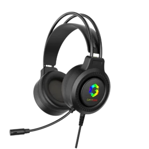 GAMEON GOT101 Shadowfire RGB Gaming Headset – Black, Surround Sound, Comfortable Fit