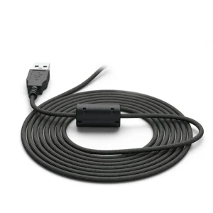 Glorious Ascended Cable – Black | Premium Braided Mechanical Keyboard Cable