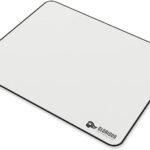 Glorious Large Gaming Mouse Pad 11"x13" – White Edition | Premium Compact Gaming Desk Mat