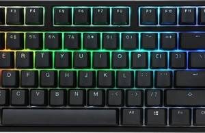 Ducky One 2 TKL – RGB Mechanical Keyboard, Cherry MX Brown Switches (Arabic Layout)