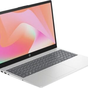 HP 15-FD0496nia 15.6" Laptop | Intel Core i5-1334U | 8GB RAM | 512GB SSD | Intel Iris Xe Graphics | FHD Display | DOS | Natural Silver | English Keyboard
