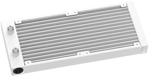 DEEPCOOL LM240 A-RGB White AIO Liquid CPU Cooler – 240mm Radiator with Customizable 2.4" IPS LCD Screen - Image 3