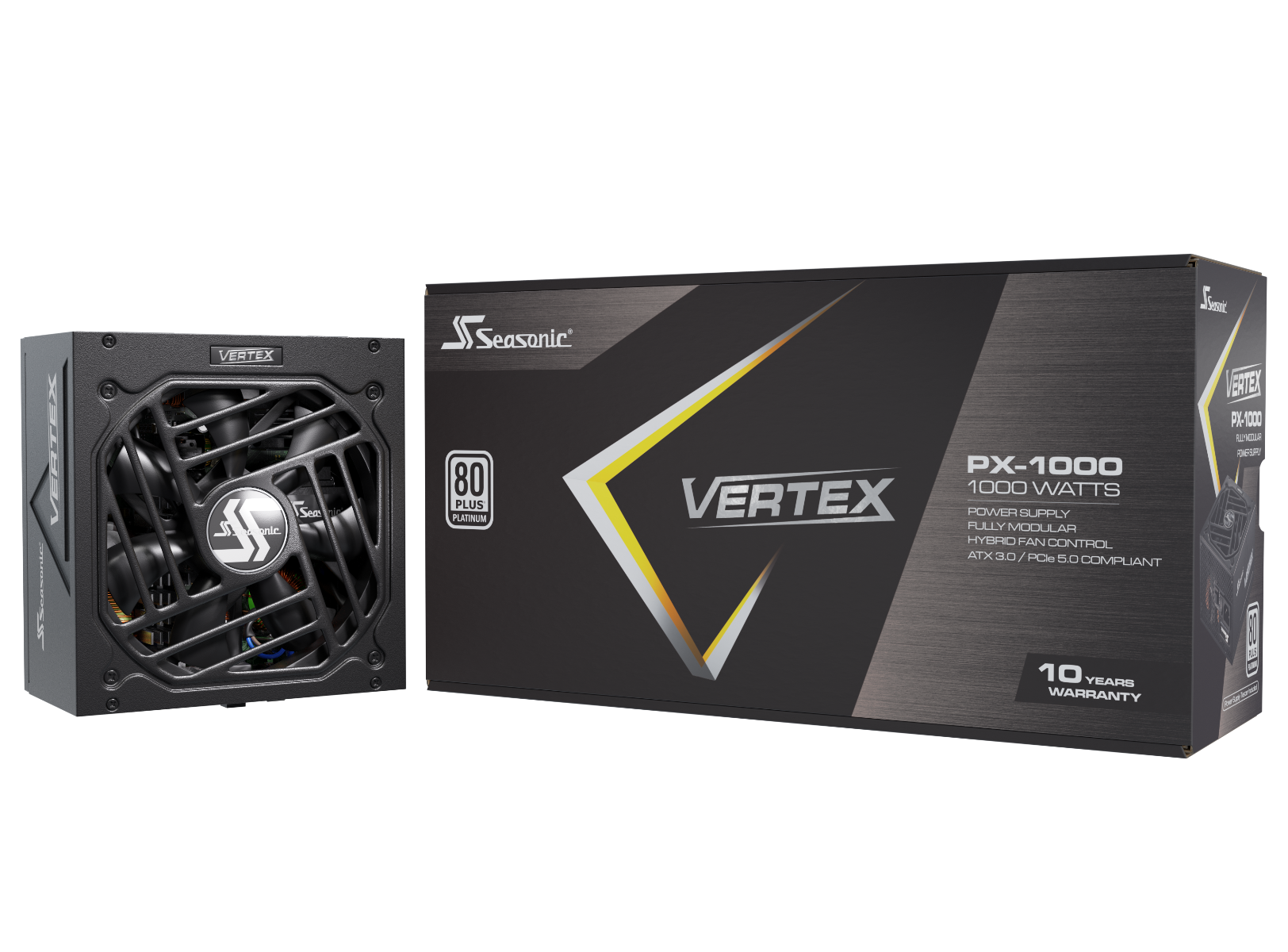 Seasonic VERTEX PX – 1000W | 80 Plus Platinum Fully Modular ATX 3.0 Power Supply - Image 2