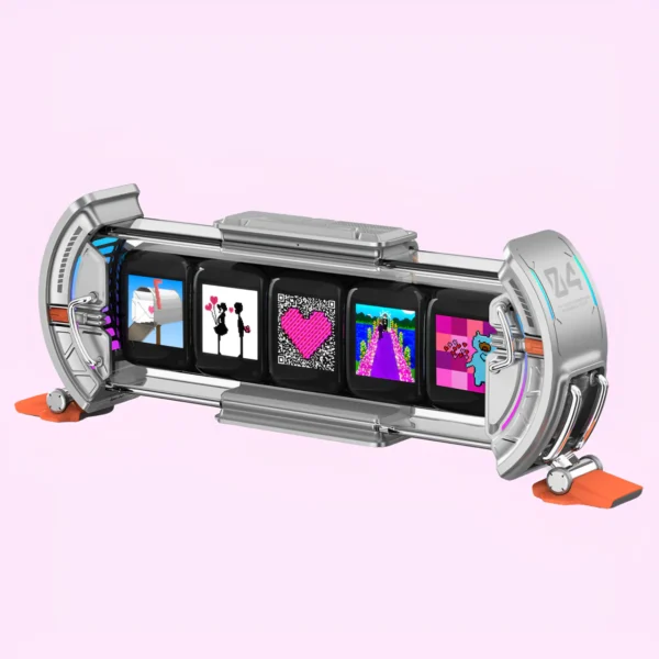 Divoom Times Gate Cyberpunk Pixel Art Informative Digital Clock - Image 4