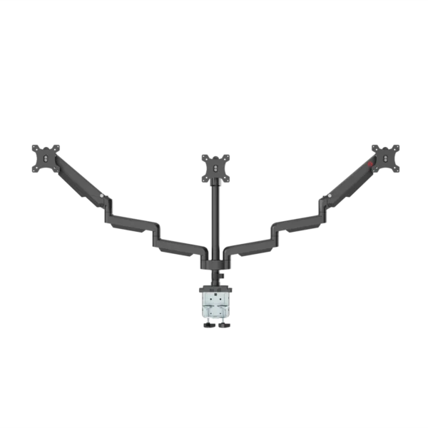 GAMEON GO-5367 Triple Monitor Arm – Adjustable Stand & Mount, Fits 17"–30" Screens, Up to 6kg per Arm - Image 3