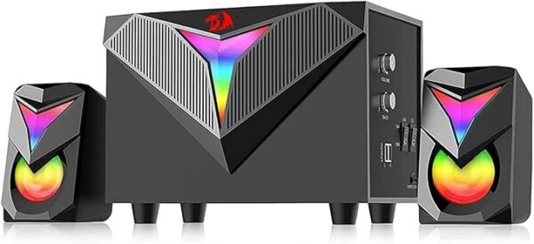 Redragon GS700 Toccata Wired Gaming Speaker – Stereo Desktop Sound with RGB Lighting - Image 4