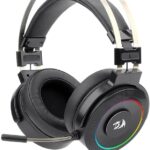 Redragon Lamia 2 H320RGB-1 USB RGB Gaming Headset with Stand – Surround Sound, Noise-Cancelling Mic