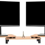 UPERGO ID-42 Solid Wood Monitor Riser & Desk Organizer