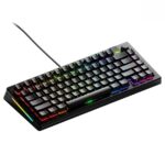 Glorious GMMK 3 PRO 75% Prebuilt Wireless Keyboard – Black (US Layout) | Compact Hot-Swappable RGB Gaming Keyboard