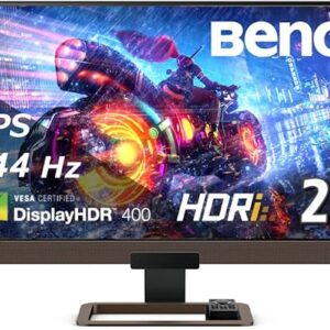 BenQ EX2780Q 27" 2K QHD Gaming Monitor | IPS | 144Hz | HDRi | FreeSync | Borderless Design