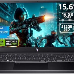 Acer Nitro V-15 Gaming Laptop | Intel Core i5-13420H | 8GB RAM | 512GB SSD | RTX 2050 4GB | 15.6" FHD | DOS | ENG