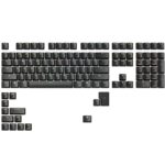 Glorious GMMK ABS Doubleshot V2 USA Base Kit – Black (123 Keys) | Mechanical Keyboard Keycaps