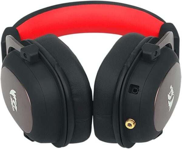 Redragon Zeus 2 Wired Gaming Headset with Adapter – Surround Sound, Noise-Cancelling Mic - Image 3