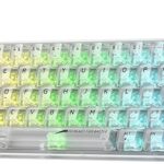 Redragon Fizz K617CT-RGB Mechanical Gaming Keyboard – Wired, 61 Keys, Compact RGB