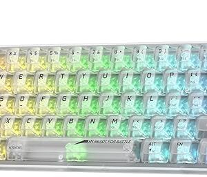 Redragon Fizz K617CT-RGB Mechanical Gaming Keyboard – Wired, 61 Keys, Compact RGB