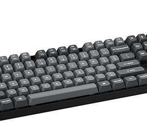 Keychron K8 Max TKL Wireless RGB Mechanical Gaming Keyboard | Arabic Layout, Red Switch - Black