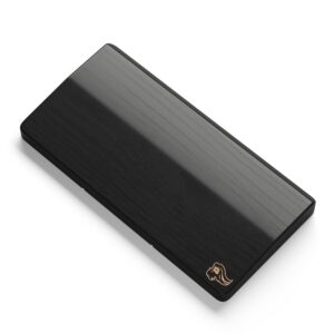 Glorious Wood Mouse Wrist Rest – Onyx | Premium Ergonomic Wooden Support