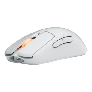 Fnatic BOLT Wireless RGB Optical Gaming Mouse – White