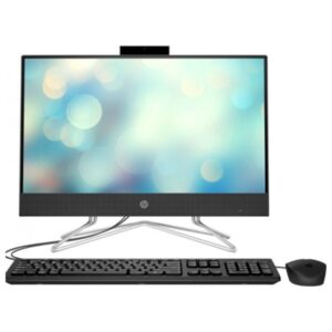 HP AIO 24-CB1490NH 23.8" All-in-One PC | Intel Core i5-1235U | 8GB RAM | 512GB SSD | FHD Touch | DOS | Jet Black | English Keyboard