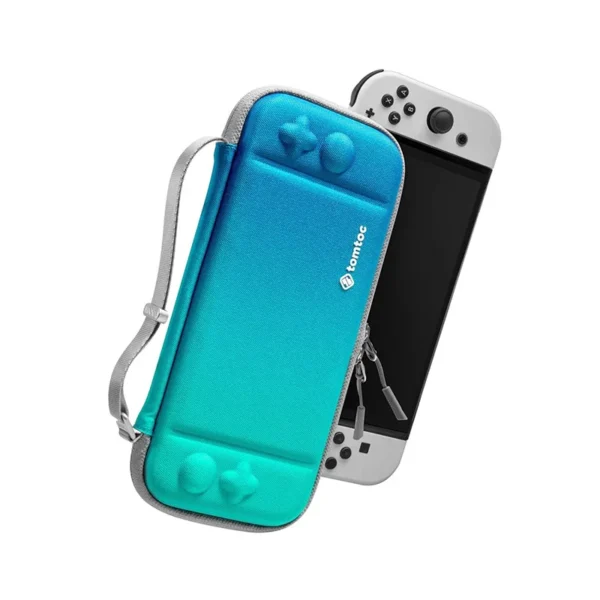 Tomtoc FancyCase A05 Nintendo Switch Slim Case – Ocean Blue - Image 3