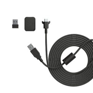 Glorious Ascended Charging Cable – Black | Premium USB-C Cable for Mechanical Keyboards