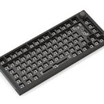 Glorious GMMK Pro 75% Barebone Mechanical Keyboard – Black | Hot-Swappable Compact Gaming Keyboard