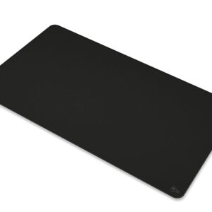 Glorious XL Extended Stealth Edition Mousepad 14"x24" – Black | Minimalist Gaming Desk Mat