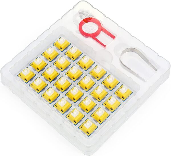 Redragon BULLET-B Mechanical Switch – 24-Pack High-Performance Keyboard Switches - Image 2