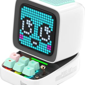 Divoom Ditoo-Pro Pixel Art Bluetooth Speaker - White